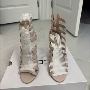 Aldo Blush Strappy Heels